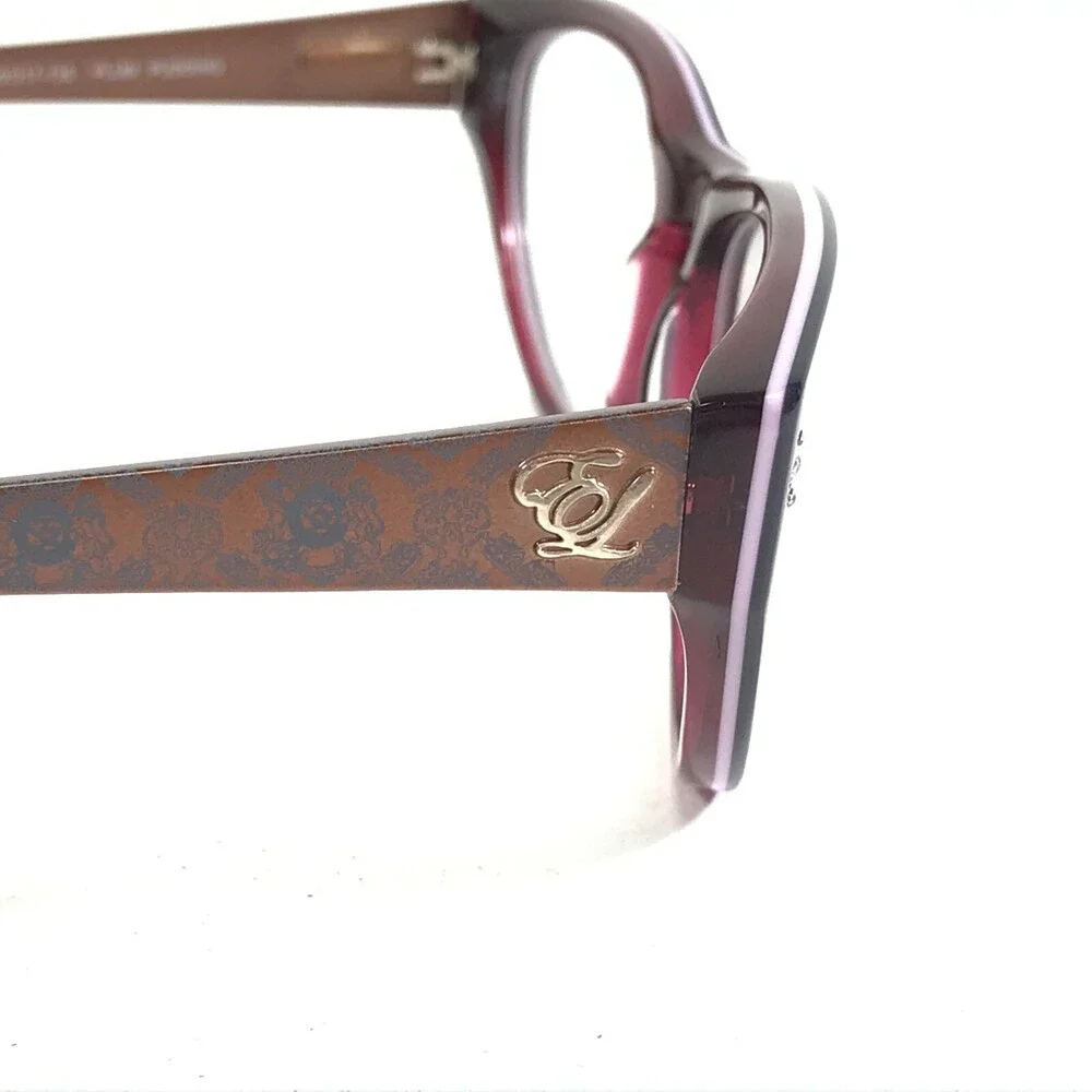 English Laundry ROWETTA PLUM PUDDING Eyeglasses Frames Brown Purple 50-17-135